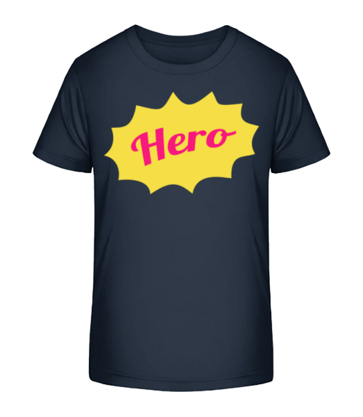 hero Icon - Detské bio tričko Stanley Stella - Namornícka modrá - Predné