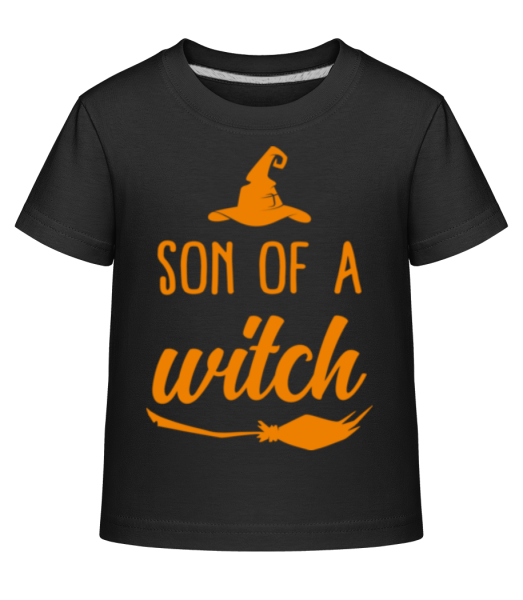 Son Of A Witch - Detské Shirtinator tričko - Čierna - Predné
