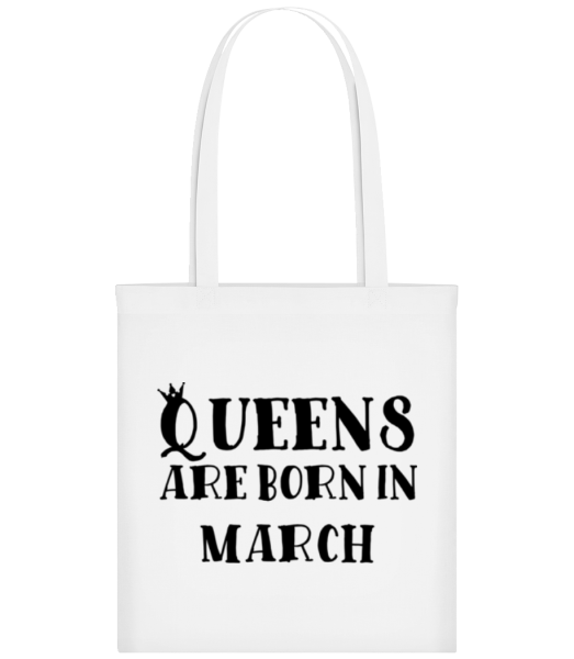 Queens sa rodia na marec - Taška - Biela - Predné