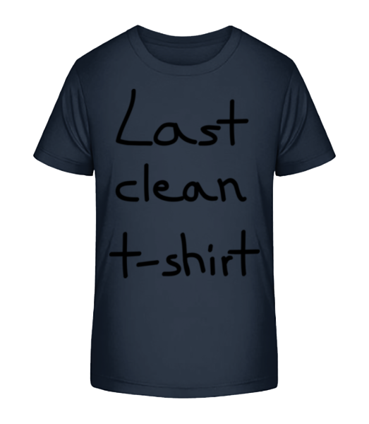Posledné Clean T-Shirt - Detské bio tričko Stanley Stella - Namornícka modrá - Predné