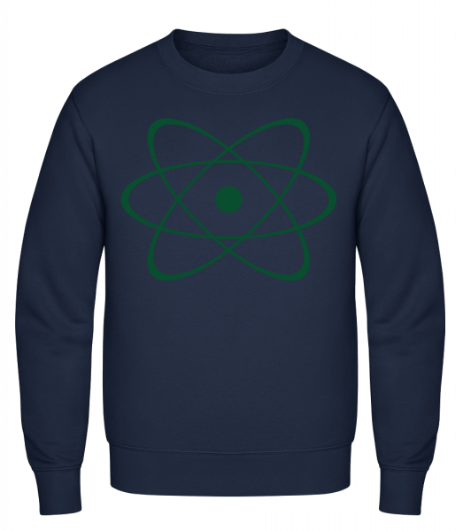 Symbol Of An Atom - Klasická mikina sg - Namornícka modrá - Predné