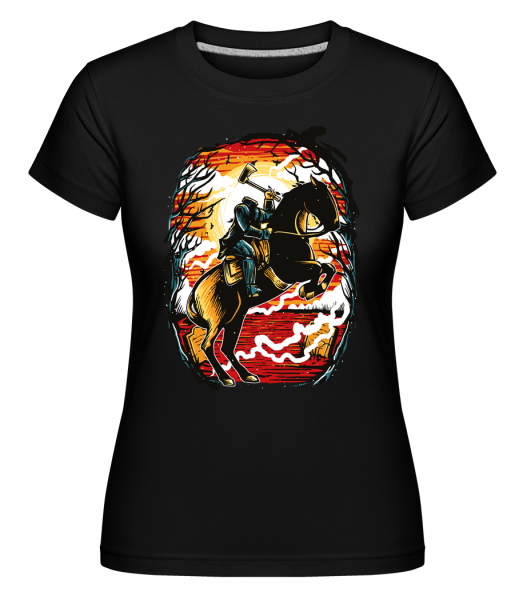 Headless Horseman -  Shirtinator tričko pre dámy - Čierna - Predné
