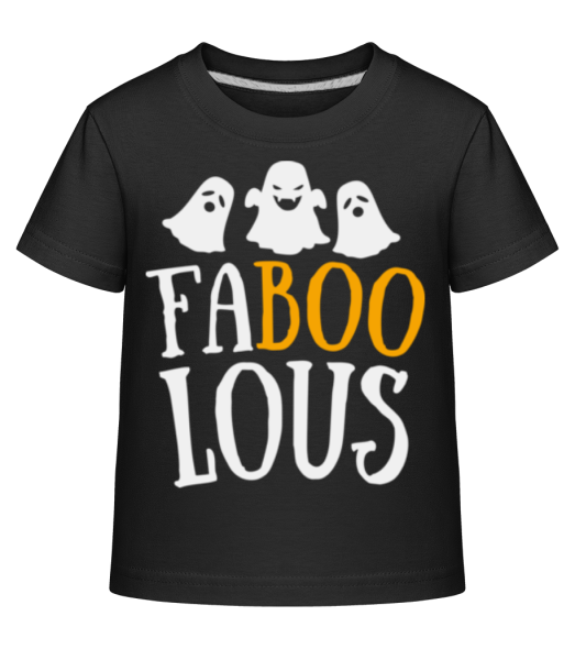 Faboolous - Detské Shirtinator tričko - Čierna - Predné