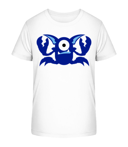Crab Monsters - Detské bio tričko Stanley Stella - Biela - Predné