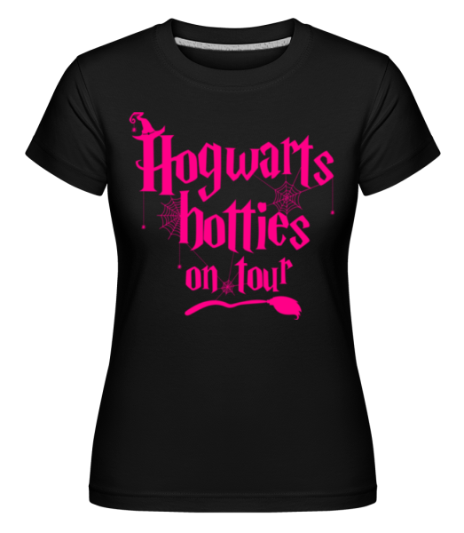 Hogwarts Hotties On Tour -  Shirtinator tričko pre dámy - Čierna - Predné