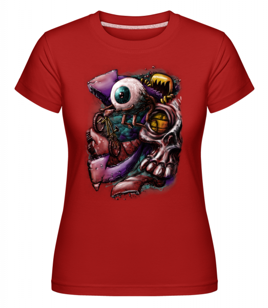 let Eye -  Shirtinator tričko pre dámy - Červená - Predné
