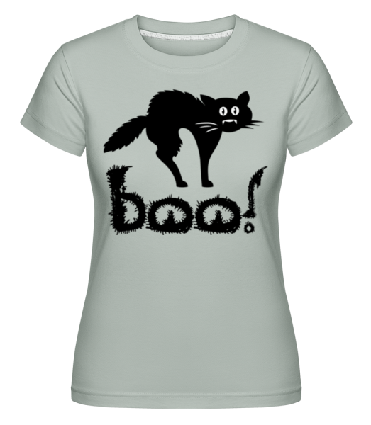 Boo -  Shirtinator tričko pre dámy - Mätová zelená - Predné