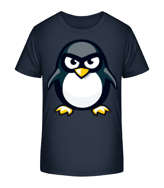 Penguin Kids - Detské bio tričko Stanley Stella - Namornícka modrá - Predné