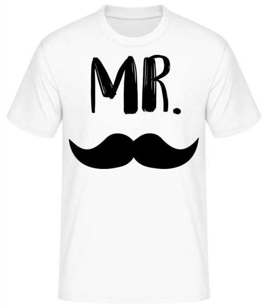 Mr. - Basic T-Shirt - Biela - Predné