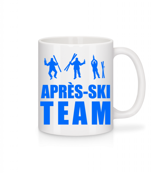 Après Ski Team - Keramický hrnček - Biela - Predné