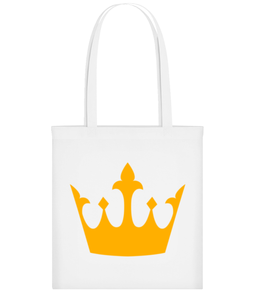 Queen's Crown Yellow - Taška - Biela - Predné
