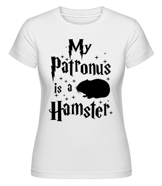 My Patronus Is A Hamster -  Shirtinator tričko pre dámy - Biela - Predné