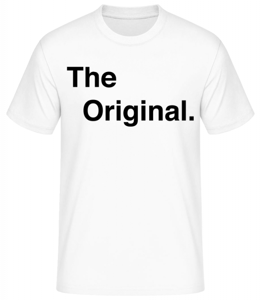 The Original - Basic T-Shirt - Biela - Predné