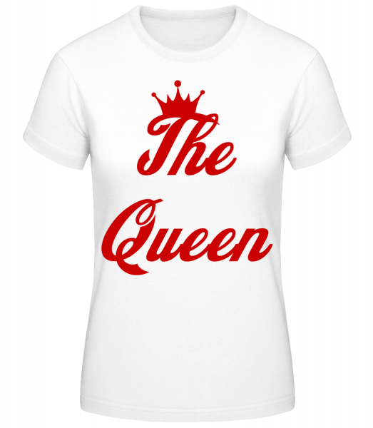 The Queen - Basic T-Shirt - Biela - Predné