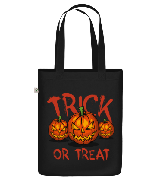 Trick Or Treat - Organická taška - Čierna - Predné