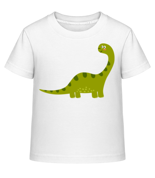 Sauropoden - Detské Shirtinator tričko - Biela - Predné