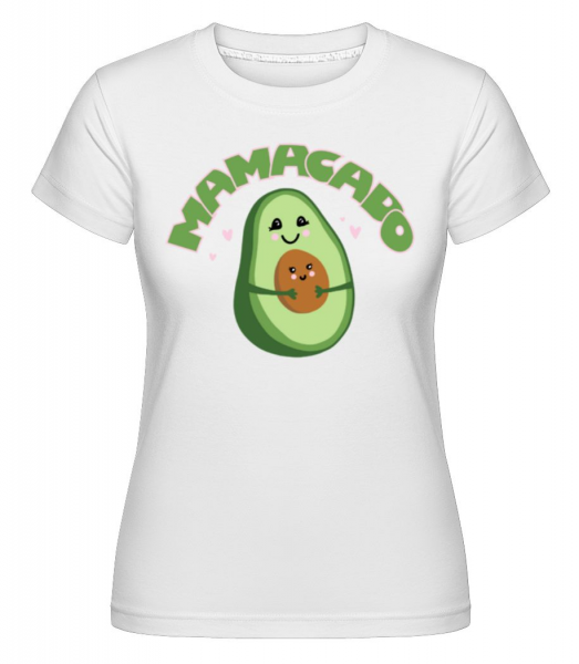 Mamacado -  Shirtinator tričko pre dámy - Biela - Predné