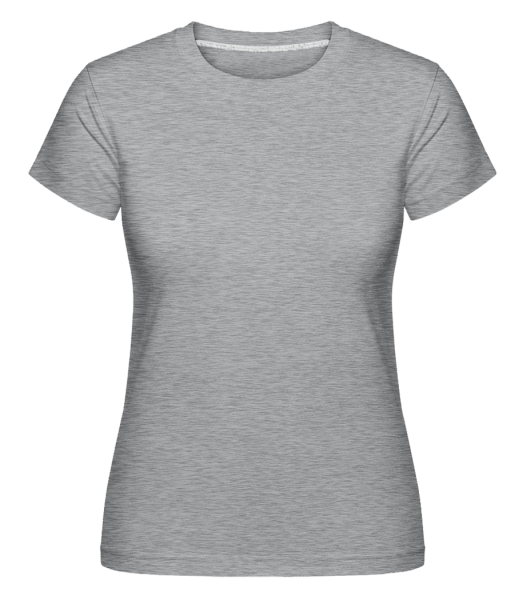  Shirtinator tričko pre dámy - Melírovo šedá - Predné
