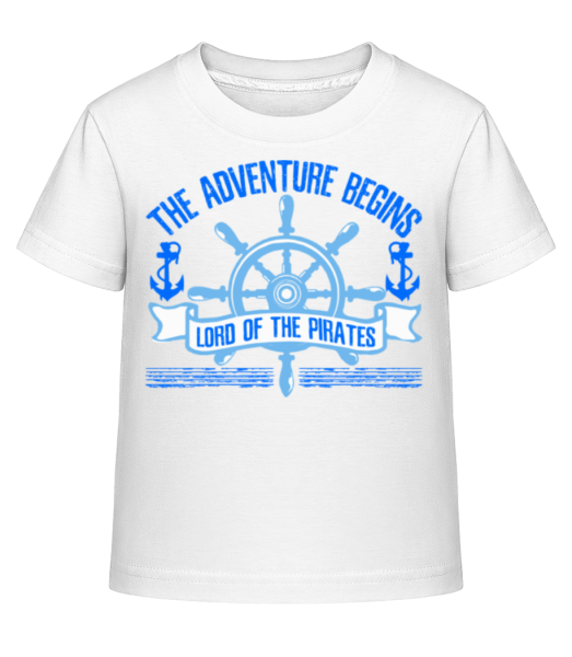 Lord Of The Pirates Icon - Detské Shirtinator tričko - Biela - Predné