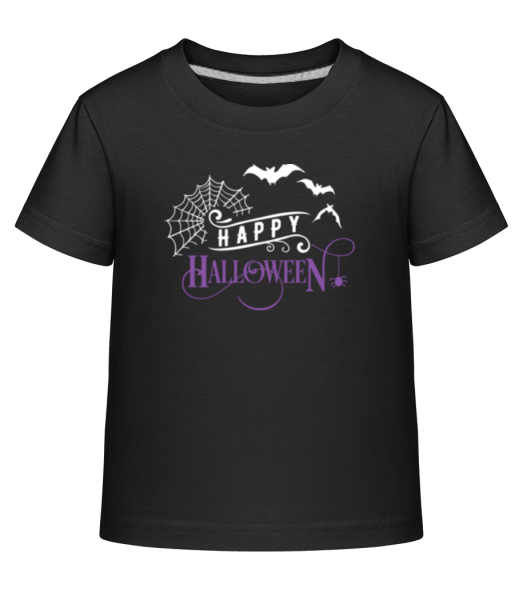 Happy Halloween 2 - Detské Shirtinator tričko - Čierna - Predné