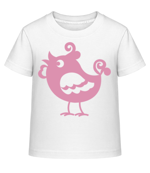 Easter Bird Icon - Detské Shirtinator tričko - Biela - Predné