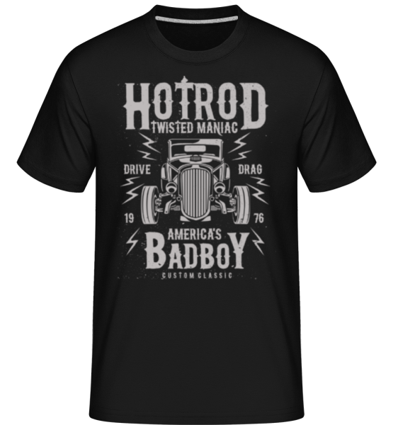 Twisted Hotrod -  Shirtinator tričko pre pánov - Čierna - Predné