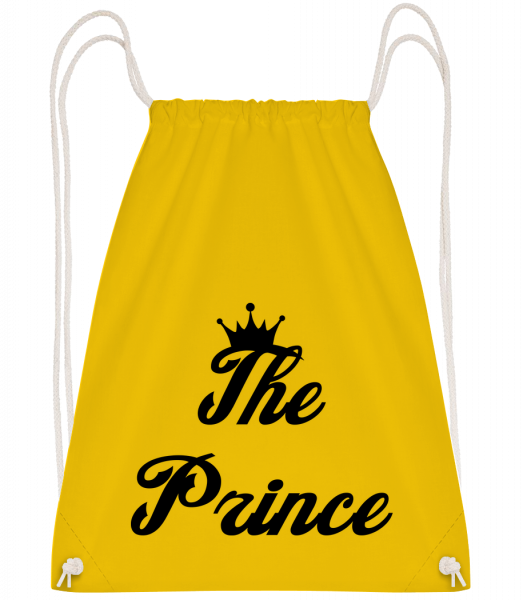 The Prince - Drawstring batoh so šnúrkami - Žltá - Predné