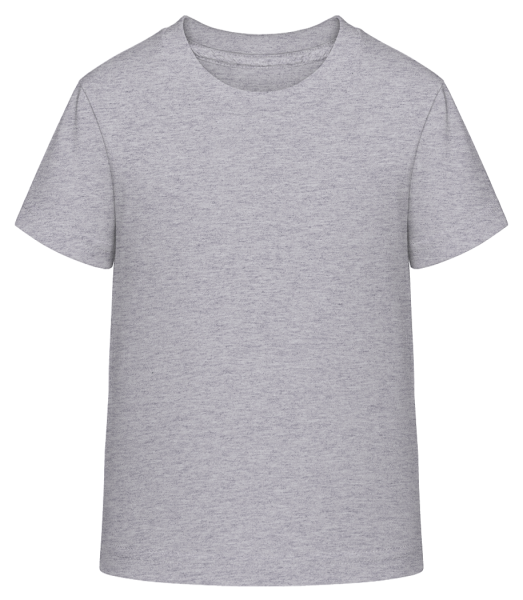 Detské Shirtinator tričko - Melírovo šedá - Predné