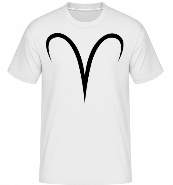 Baran Znamenie -  Shirtinator tričko pre pánov - Biela - Predné