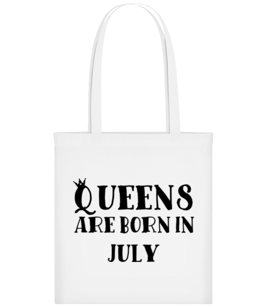 Queens sa rodí v júli - Taška - Biela - Predné