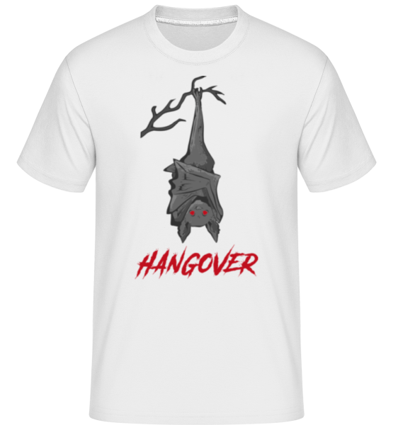 Hangover -  Shirtinator tričko pre pánov - Biela - Predné