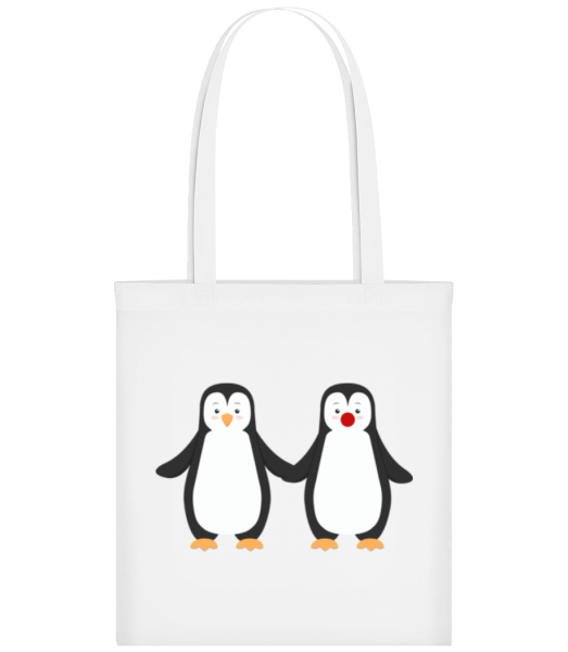 Penguin pár - Taška - Biela - Predné