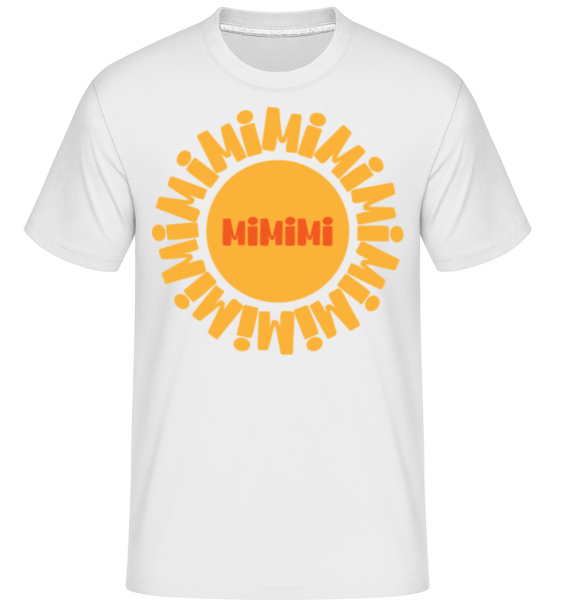 Mimi -  Shirtinator tričko pre pánov - Biela - Predné