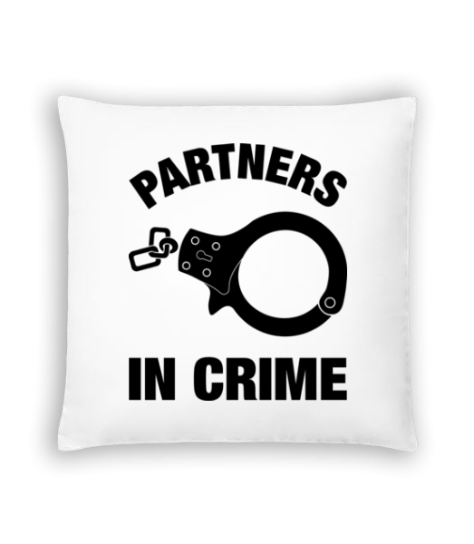 Partners In Crime - Vankúš - Biela - Predné