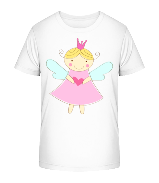 Little Fairy Princess - Detské bio tričko Stanley Stella - Biela - Predné