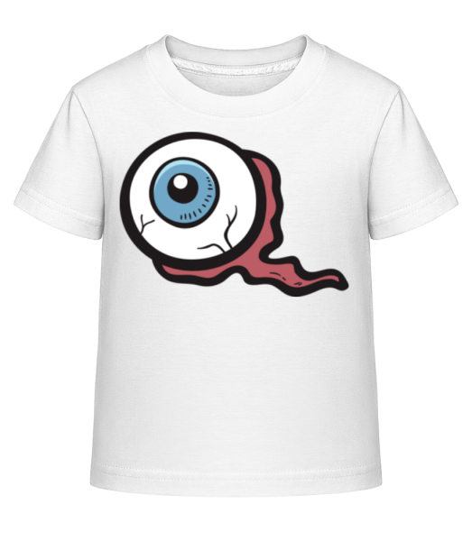 Nasty Eye - Detské Shirtinator tričko - Biela - Predné