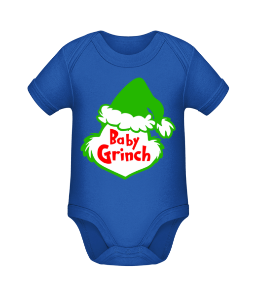 Baby Grinch - Bio body pre deti - Kráľovská modrá - Predné