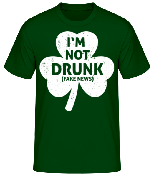 I'm Not Drunk - Pánske basic tričko - Bottle green - Predné