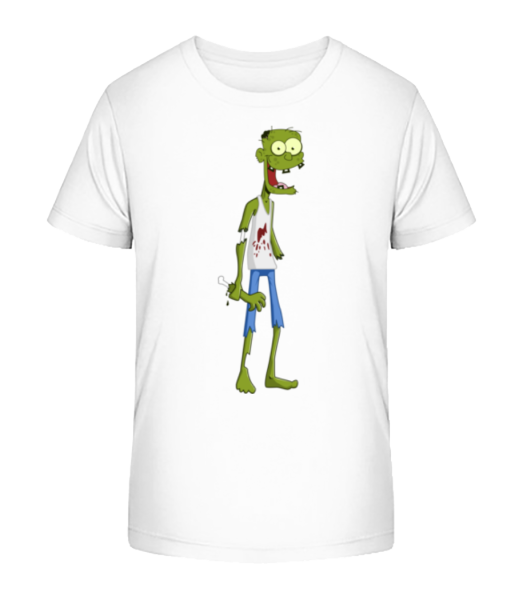 One Handed Zombie - Detské bio tričko Stanley Stella - Biela - Predné
