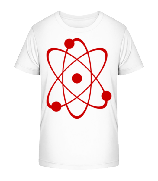 Symbol Of An Atom - Detské bio tričko Stanley Stella - Biela - Predné