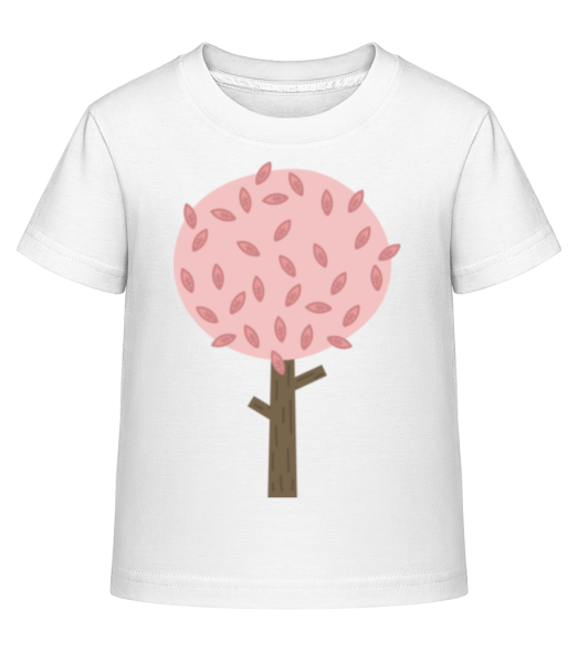 Autumn Tree - Detské Shirtinator tričko - Biela - Predné