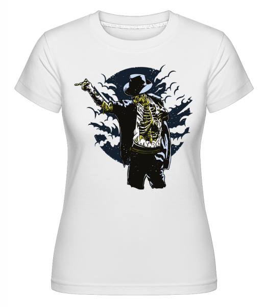 Zombie Pop -  Shirtinator tričko pre dámy - Biela - Predné