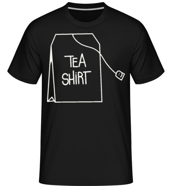 Tea Shirt -  Shirtinator tričko pre pánov - Čierna - Predné