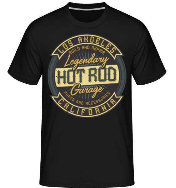 Legendary Hot Rod -  Shirtinator tričko pre pánov - Čierna - Predné