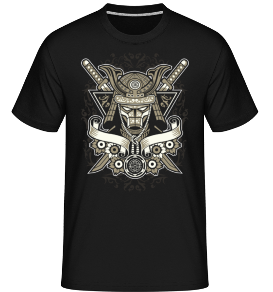 Samurai -  Shirtinator tričko pre pánov - Čierna - Predné