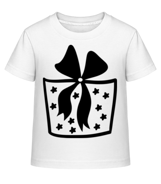 Vianočný darček - Detské Shirtinator tričko - Biela - Predné