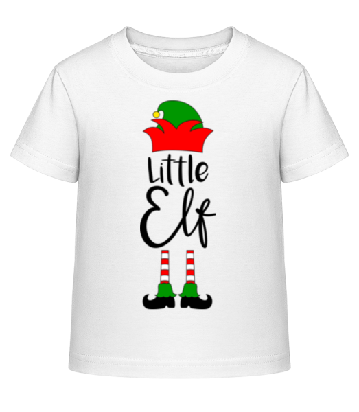 Little Elf - Detské Shirtinator tričko - Biela - Predné