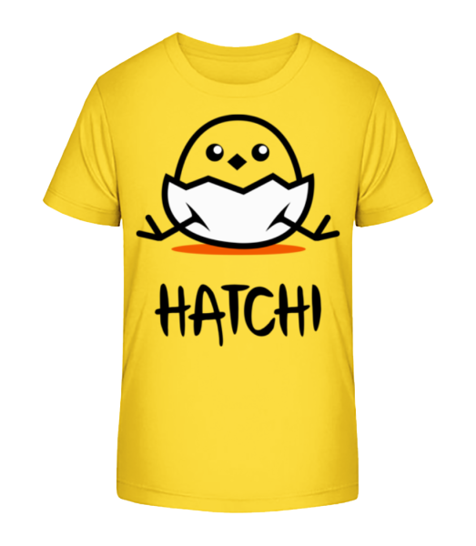Hatch - Broken Egg - Detské bio tričko Stanley Stella - Žltá - Predné