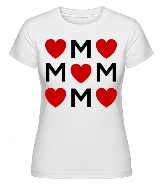 Mother Love -  Shirtinator tričko pre dámy - Biela - Predné