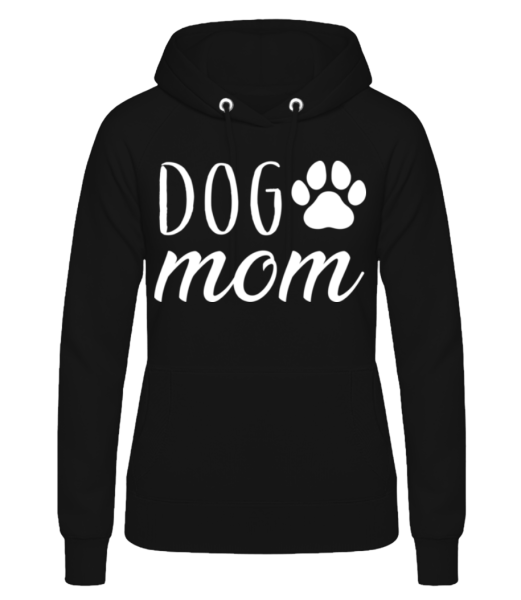 Dog Mom - Dámska mikina - Čierna - Predné